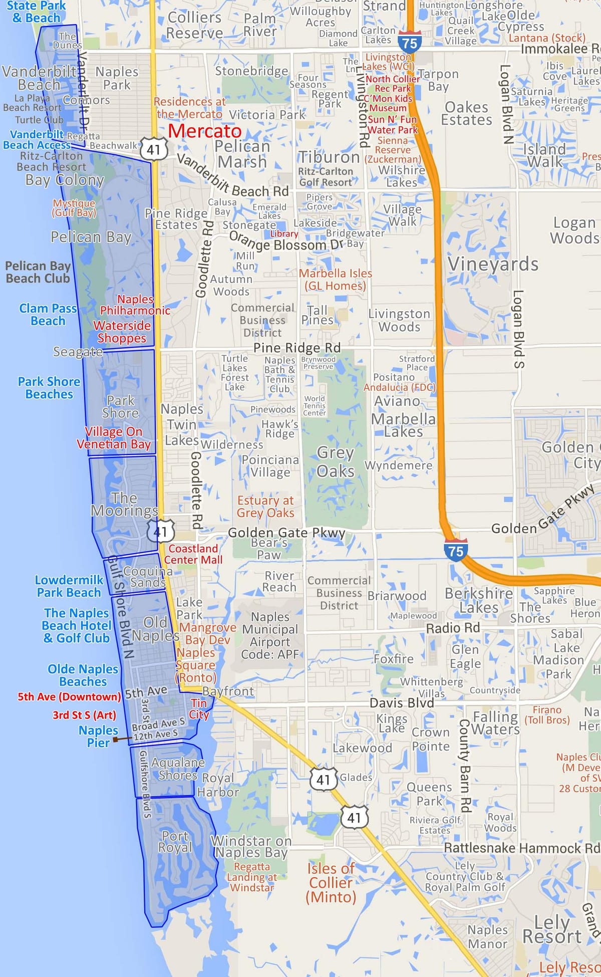 মানচিত্র পিয়াল পার্ক
